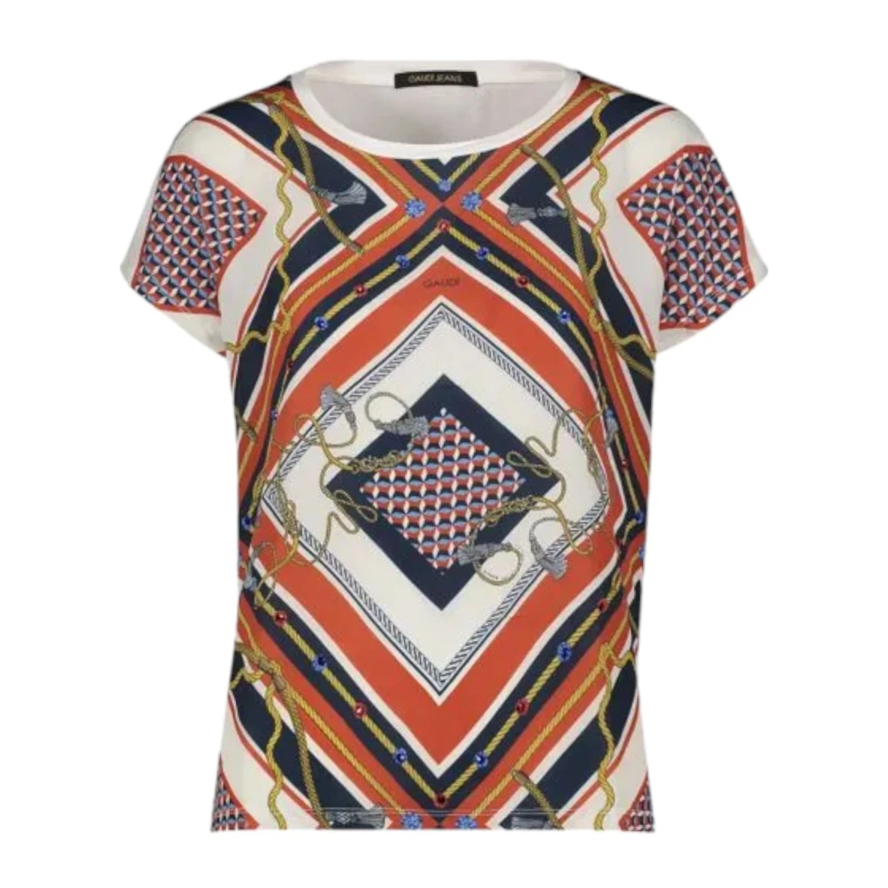 Gaudi Korte Mouw T-shirt Multicolor Dames