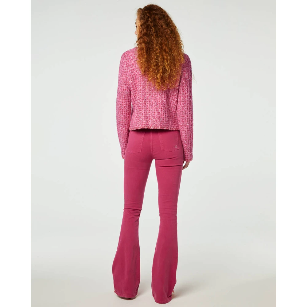 Fabienne Chapot Tweed Cardigan Multicolor Dames