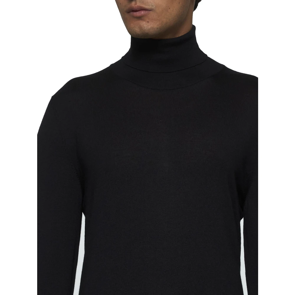 Dolce & Gabbana Zwarte Truien voor Mannen Black Heren