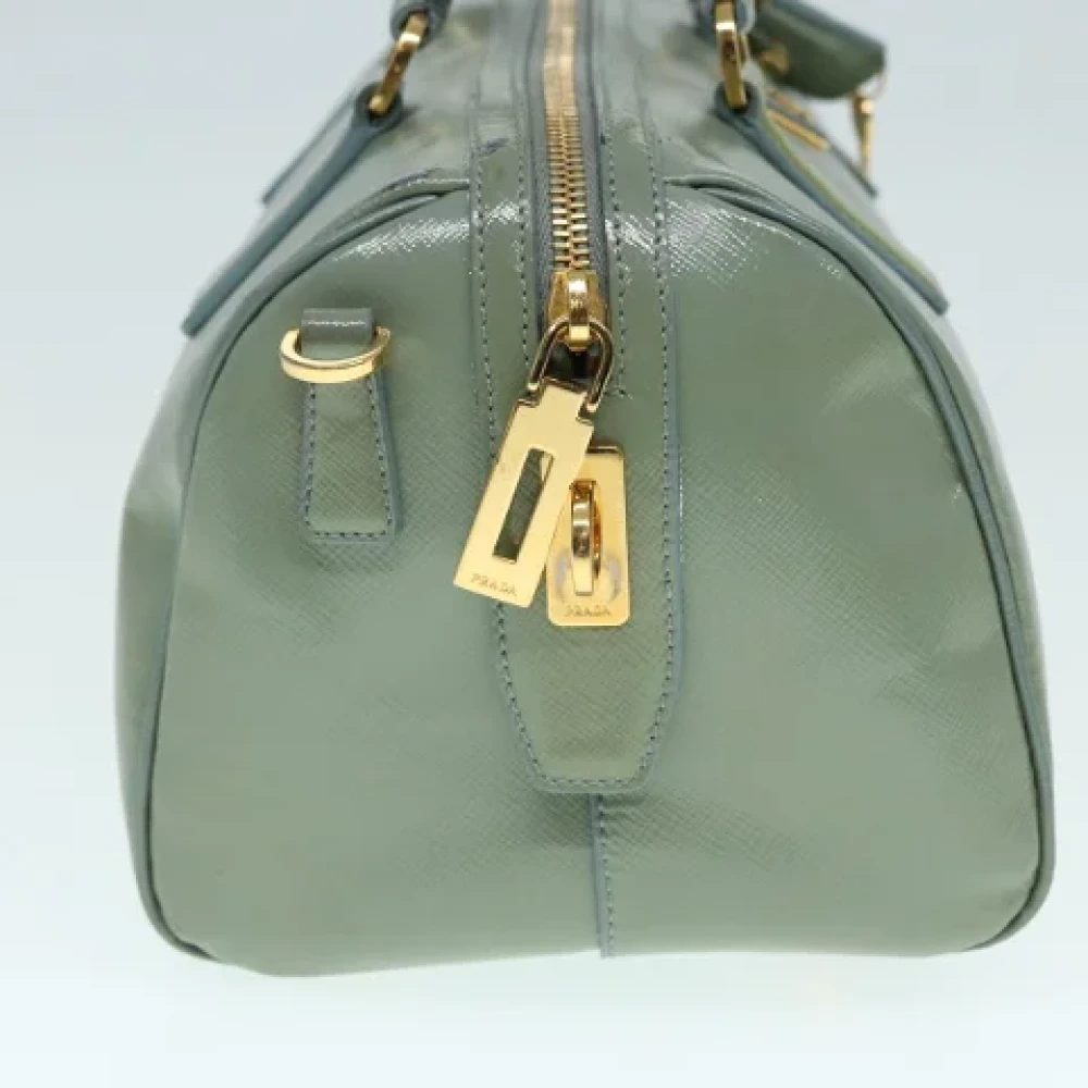 Prada Vintage Pre-owned Fabric prada-bags Green Dames