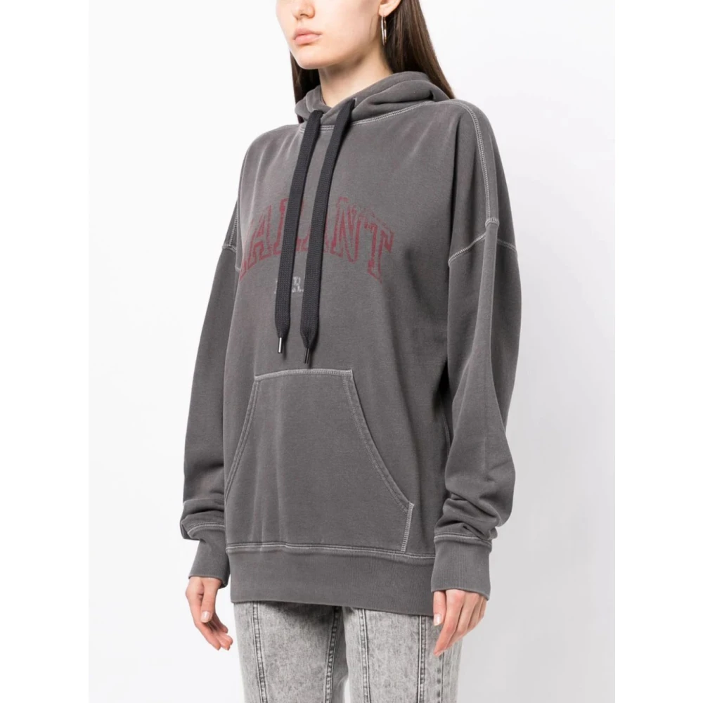 Isabel Marant Étoile Faded Black Sweat Shirt Gray Dames