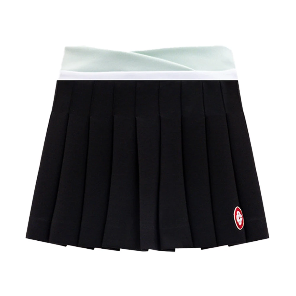 Casablanca Women's Black Short Skirts, M, Stylish A-Line Skirt