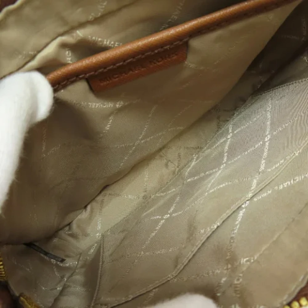 Michael Kors Pre-owned Leather shoulder-bags Brown Dames