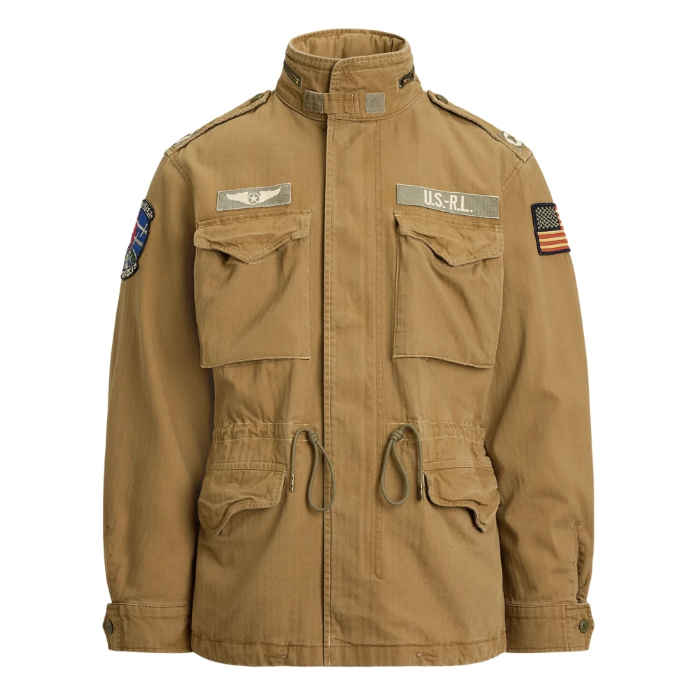 Ralph Lauren Men's Beige Light Jackets, L, The Iconic Field Jacket