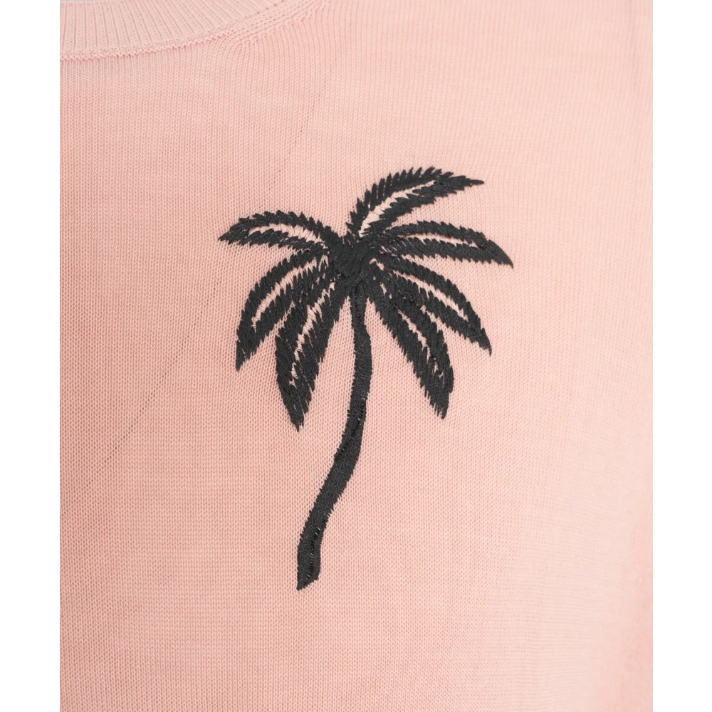 Amaránto Roze Gebreide Kleding Ss25 Pink Heren