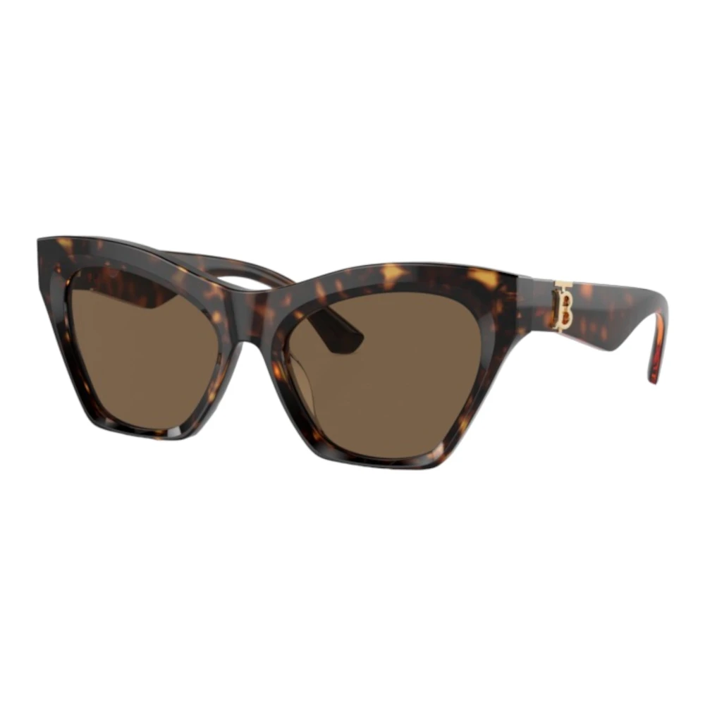 Burberry Cat-Eye Solglasögon Brun Havana Brown, Dam