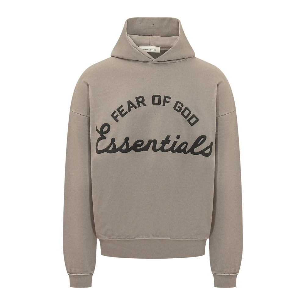 Fear Of God, Hoodies, male, Beige, Size: S Training 90s Hoodie