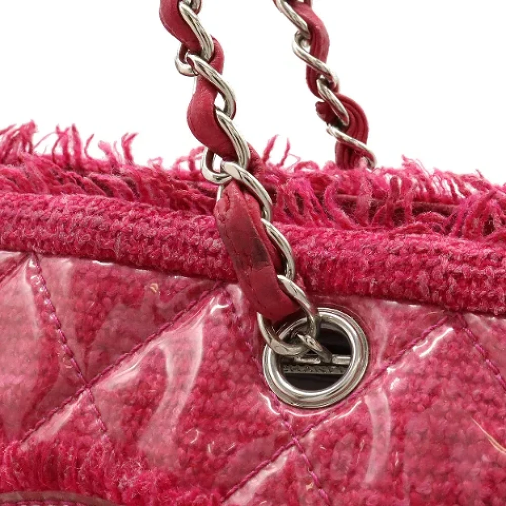 Chanel Vintage Pre-owned Plastic totes Pink Dames