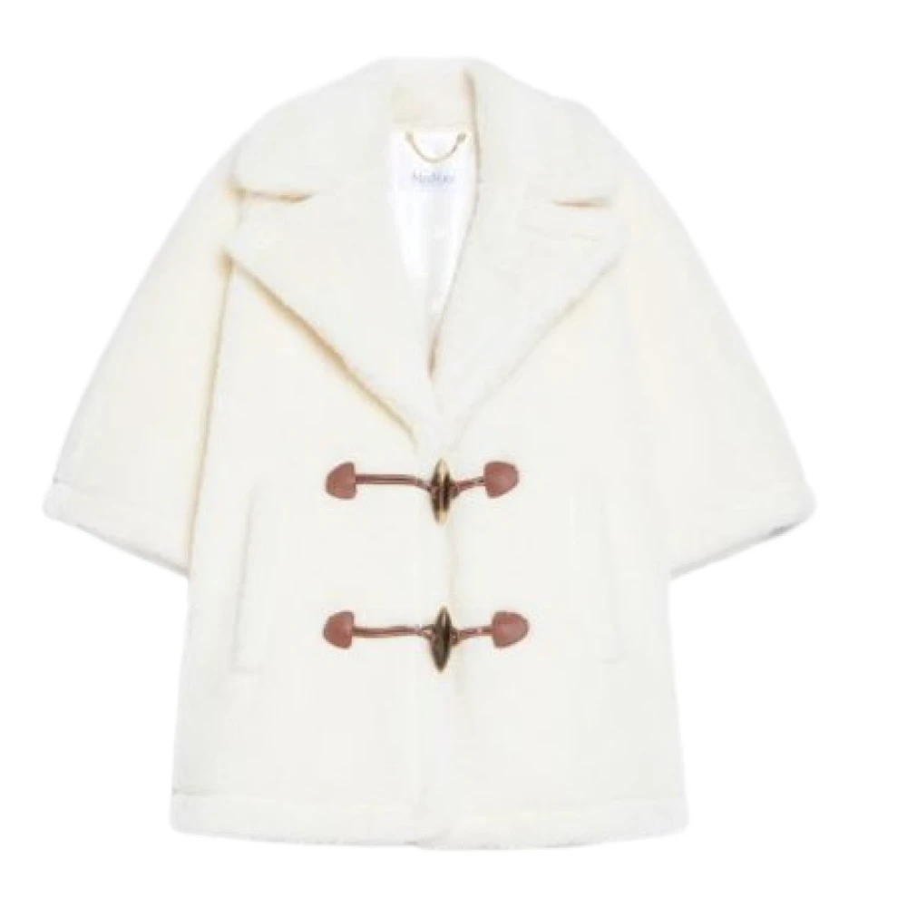 Max Mara Witte Teddy Cameljas White Dames