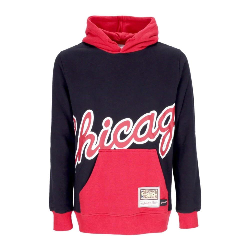 Mitchell & Ness Men's Black Chicago Bulls Nba Hoodie