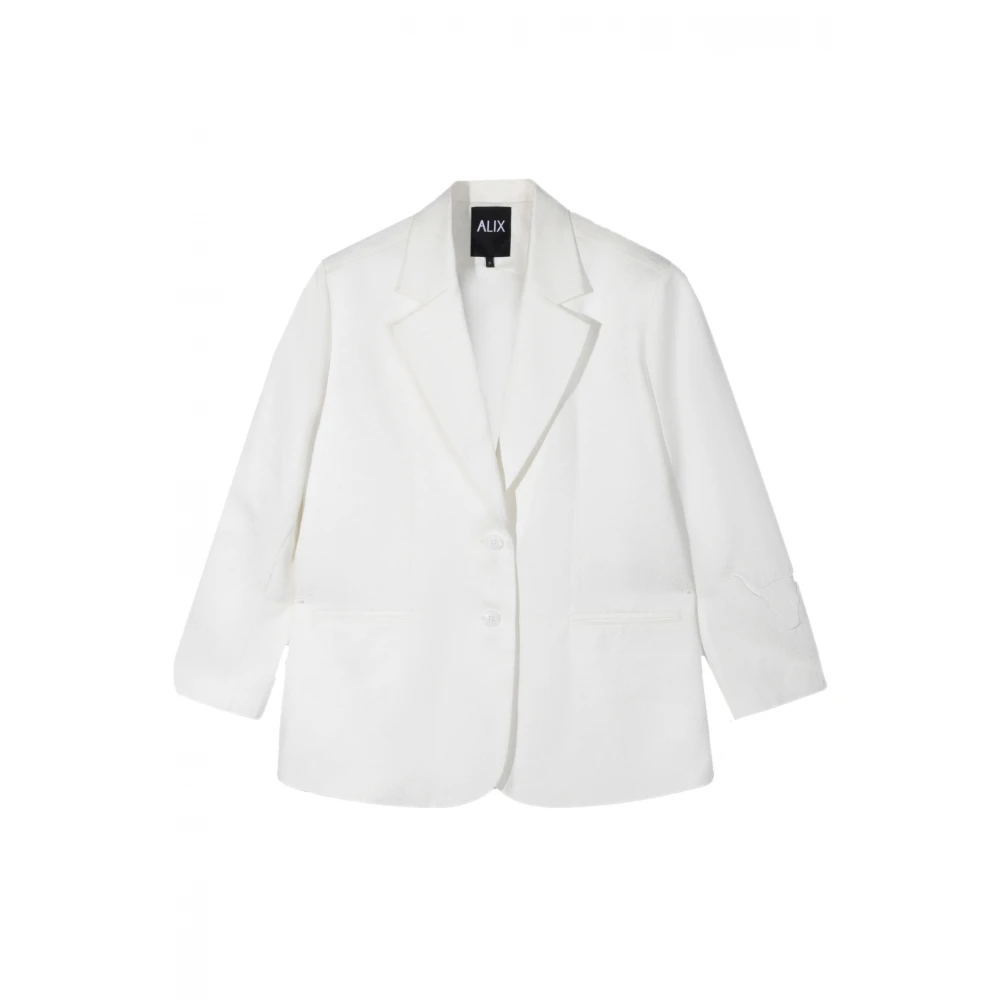 Alix The Label Stijlvolle Blazers Dames White Dames
