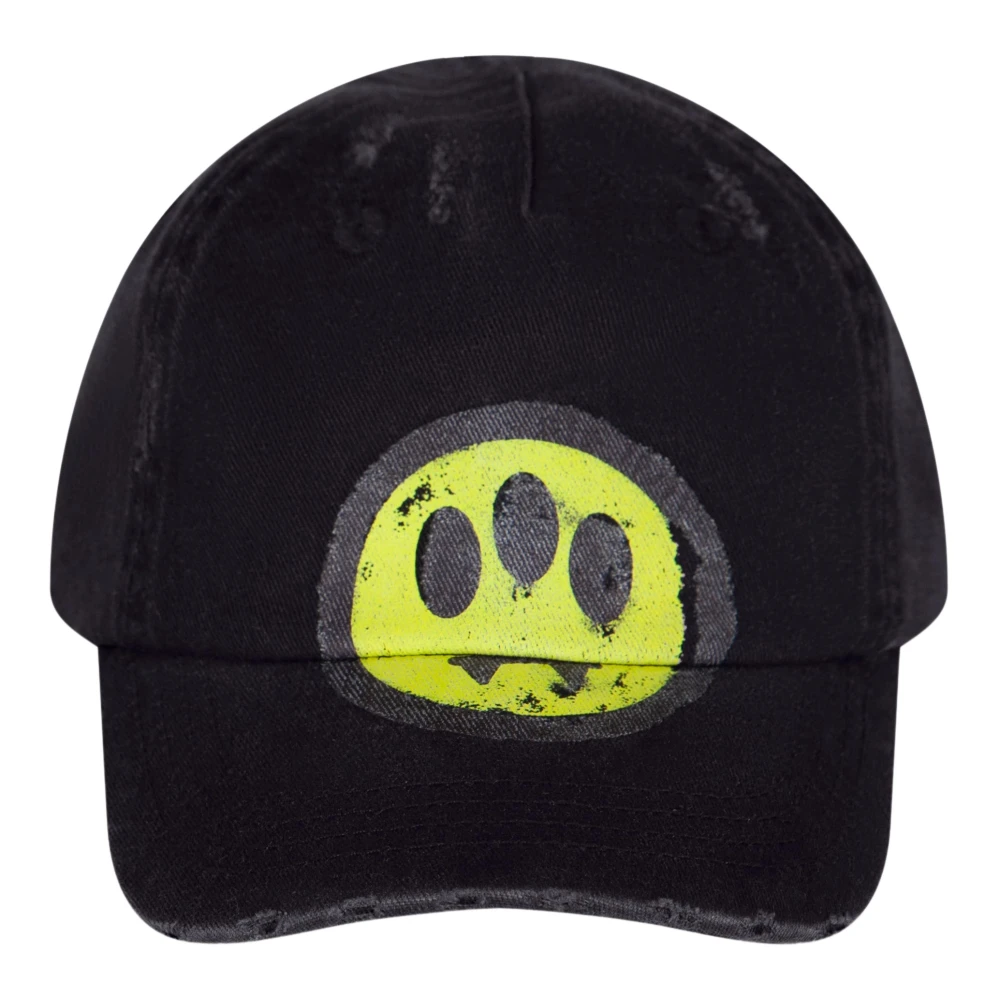 Barrow Baseballpet met graffiti-effect Black Unisex