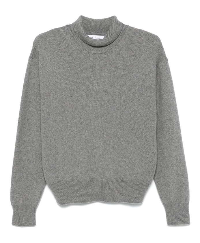grey-melange-turtleneck-sweater