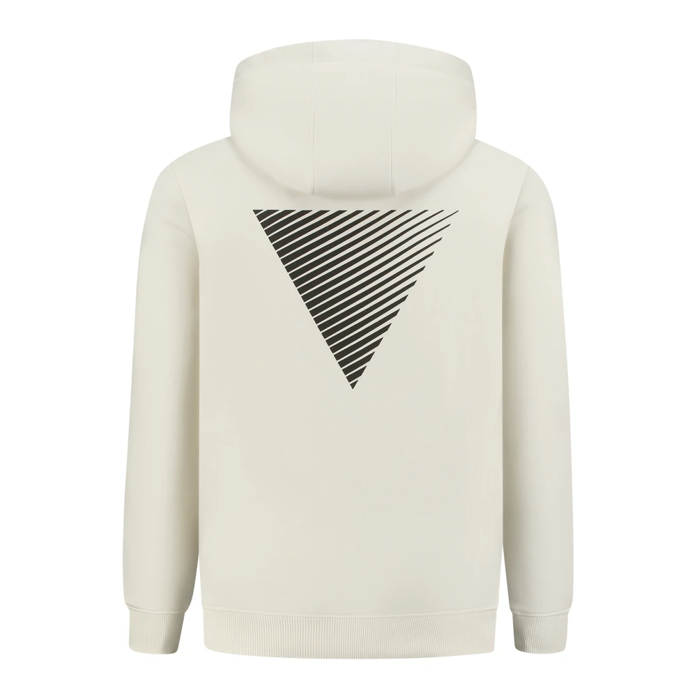 Pure Path Essential Logo Hoodie White Heren