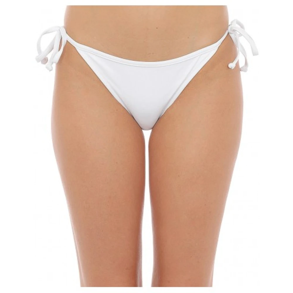 Moschino Witte Strik Bikini Broekje White Dames