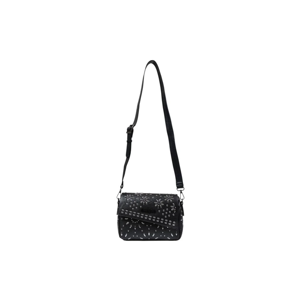 Desigual Minimalistische Zwarte Handtas Dames Collectie Black Dames