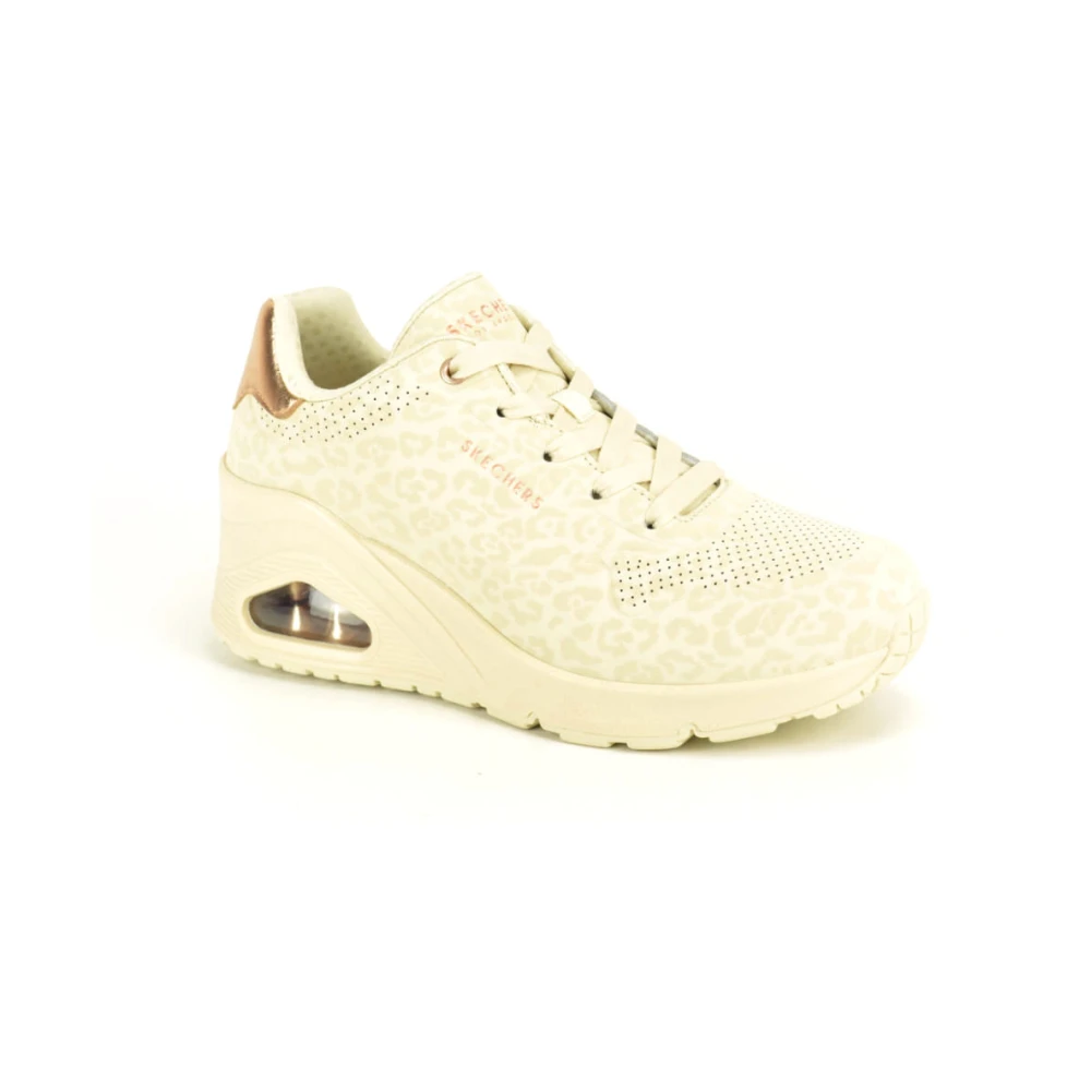 Skechers Runner N. Air-spieZ. Dames Schoenen Beige