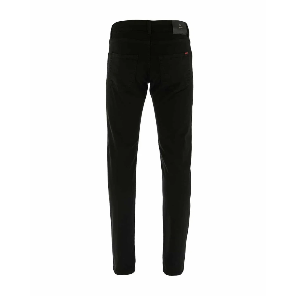 Liu Jo Slim-fit Denim Broek Black Heren