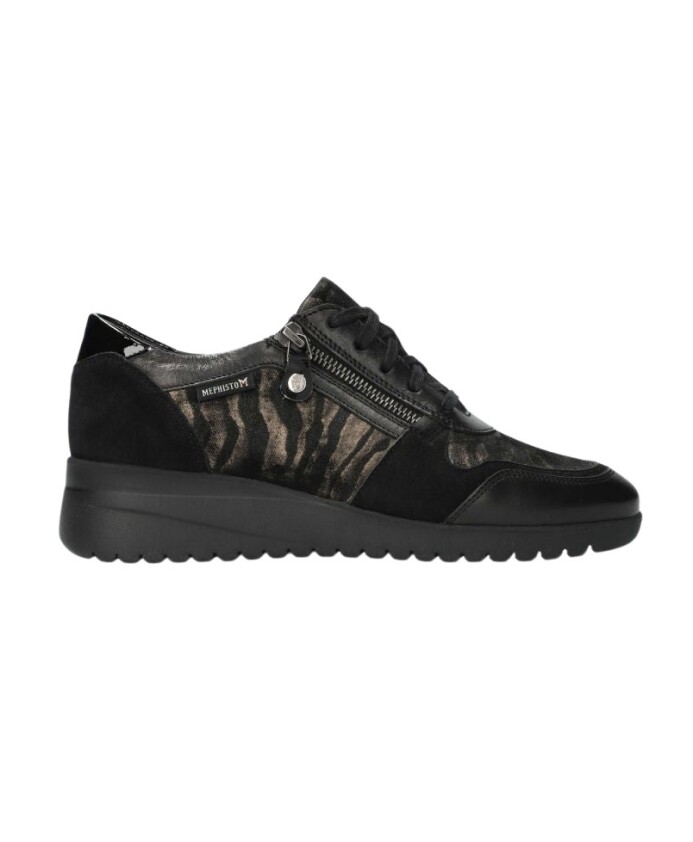 sneaker-femme-en-cuir-daim-noir