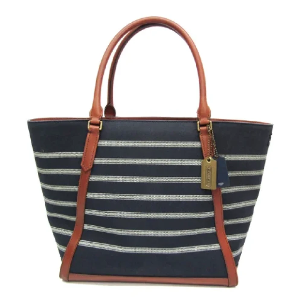 Coach Pre-owned Canvas totes Blue Dames
