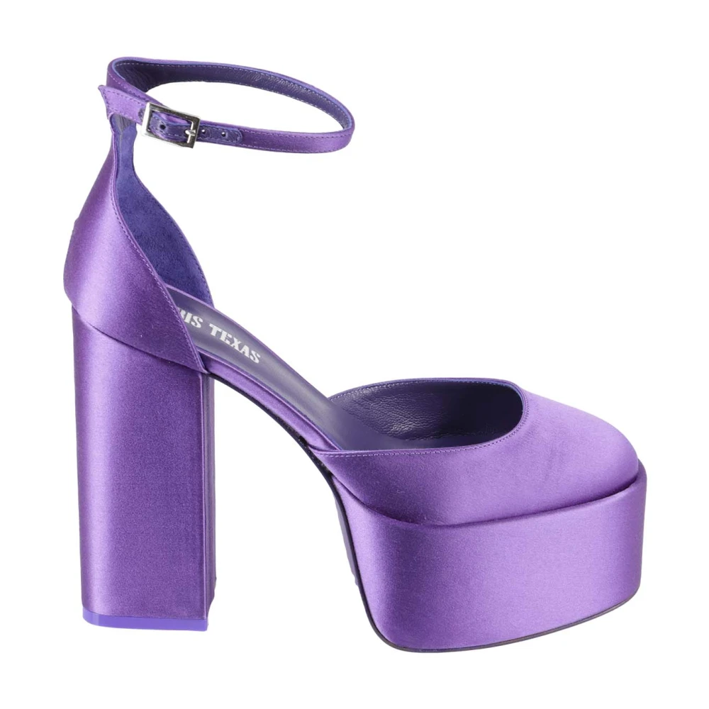 Paris Texas Donna Viola Scarpe, 37 1/2 Eu, New,