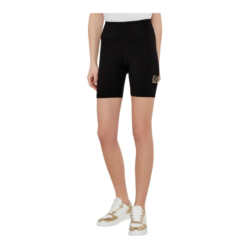 Emporio Armani Ea7 Damen Schwarz Shorts, K, Xlgröße: