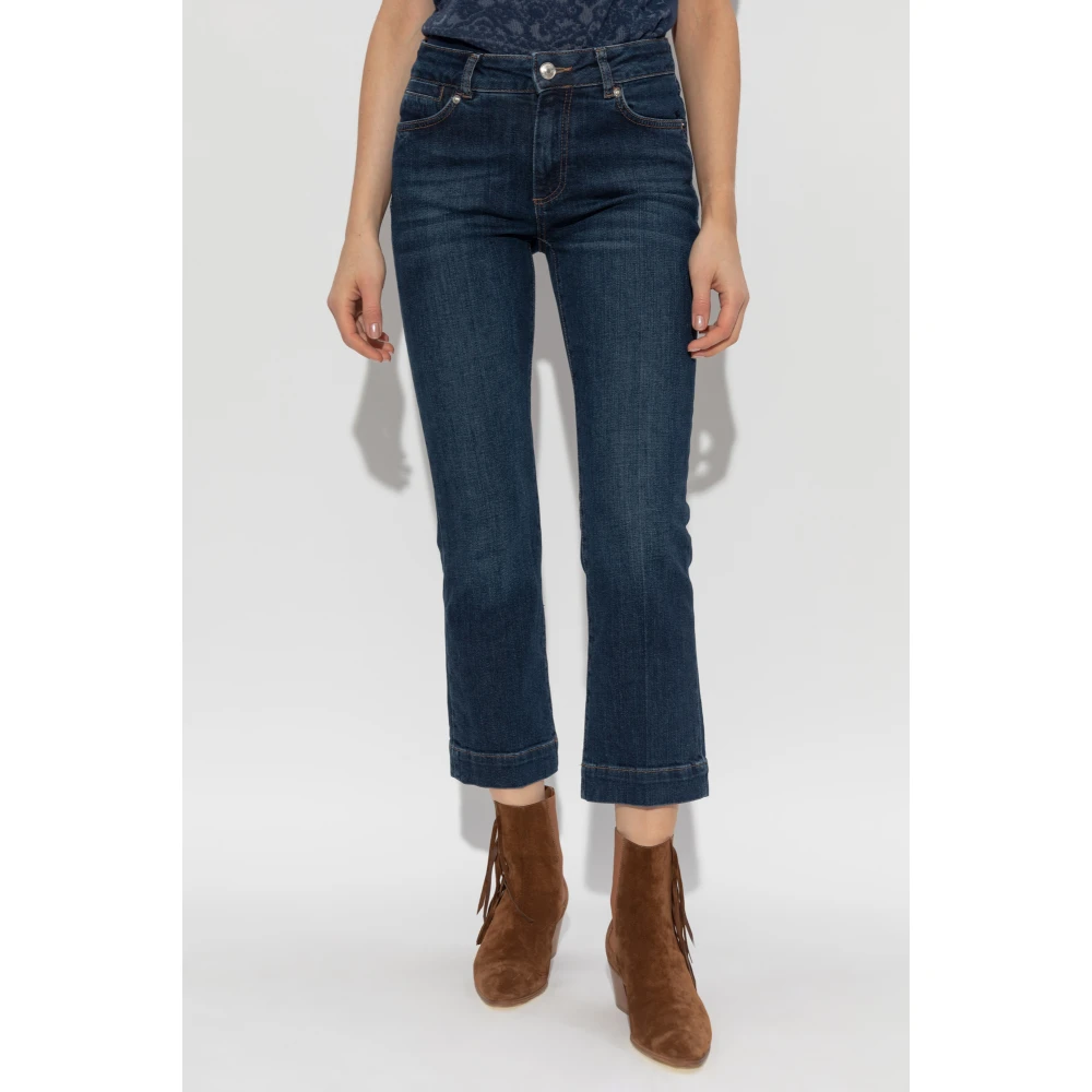 SPORTMAX Jeans Umbria Blue Dames