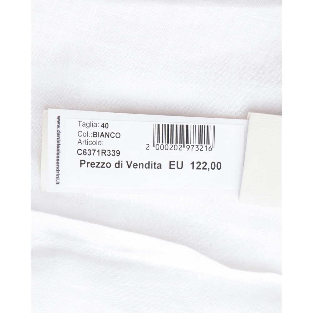 Daniele Alessandrini Blouses Shirts White Heren