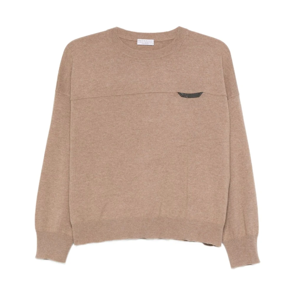 Knitwear > Round-neck Knitwear - - Brunello Cucinelli - Modalova