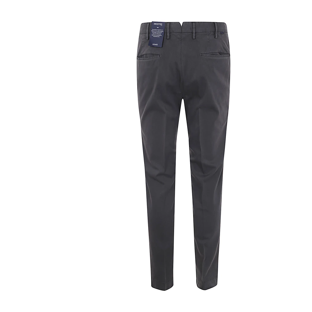 Incotex Slim Fit Casual Broek Brown Heren
