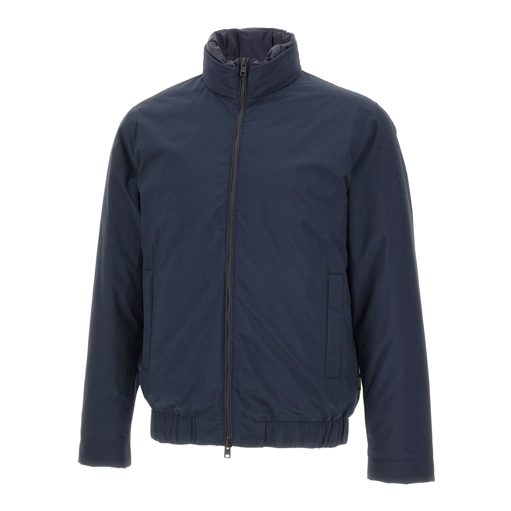 Woolrich Men's Blue Cloud Lewis Bomber Jacket