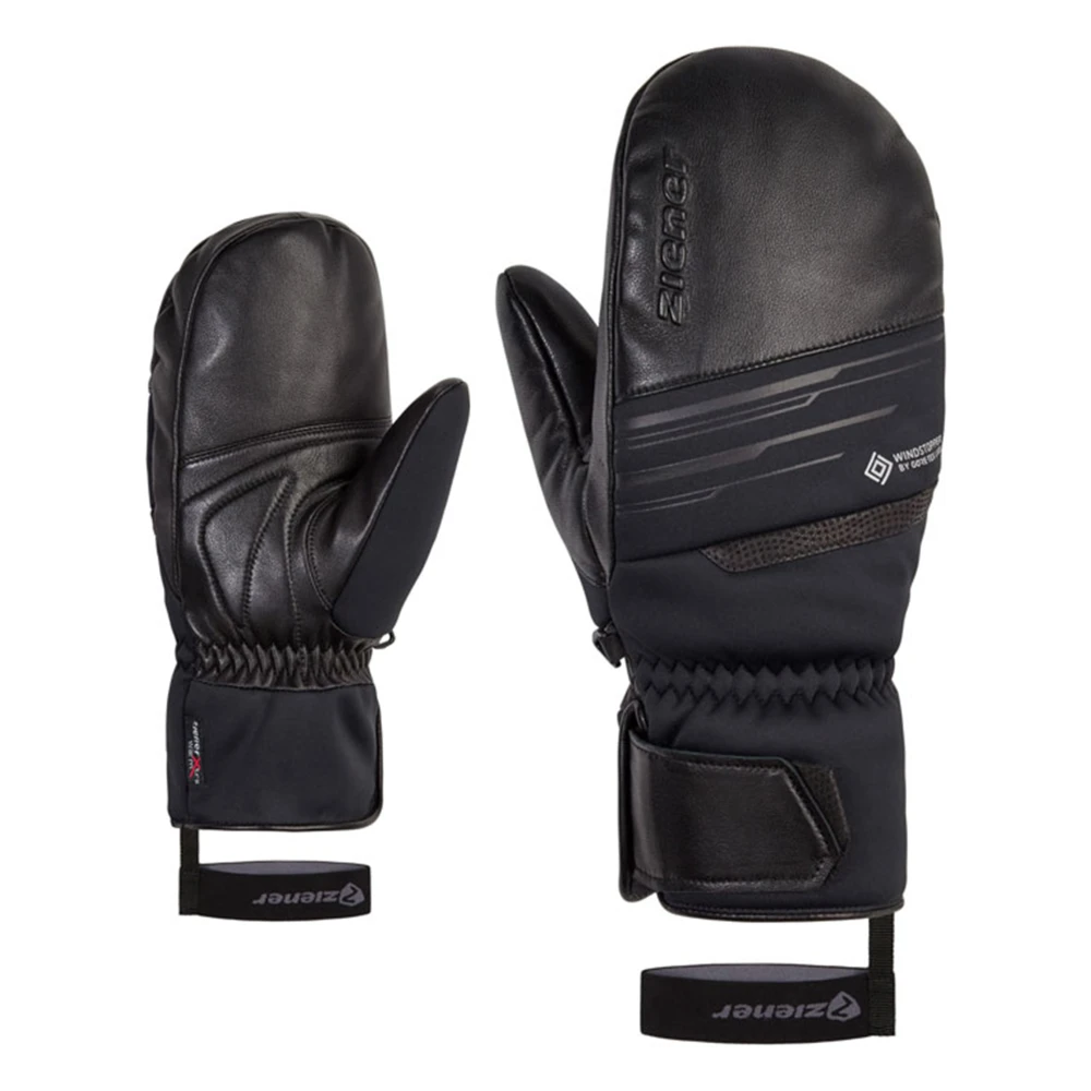 Ziener Zwarte Wintersport Handschoenen Black Heren