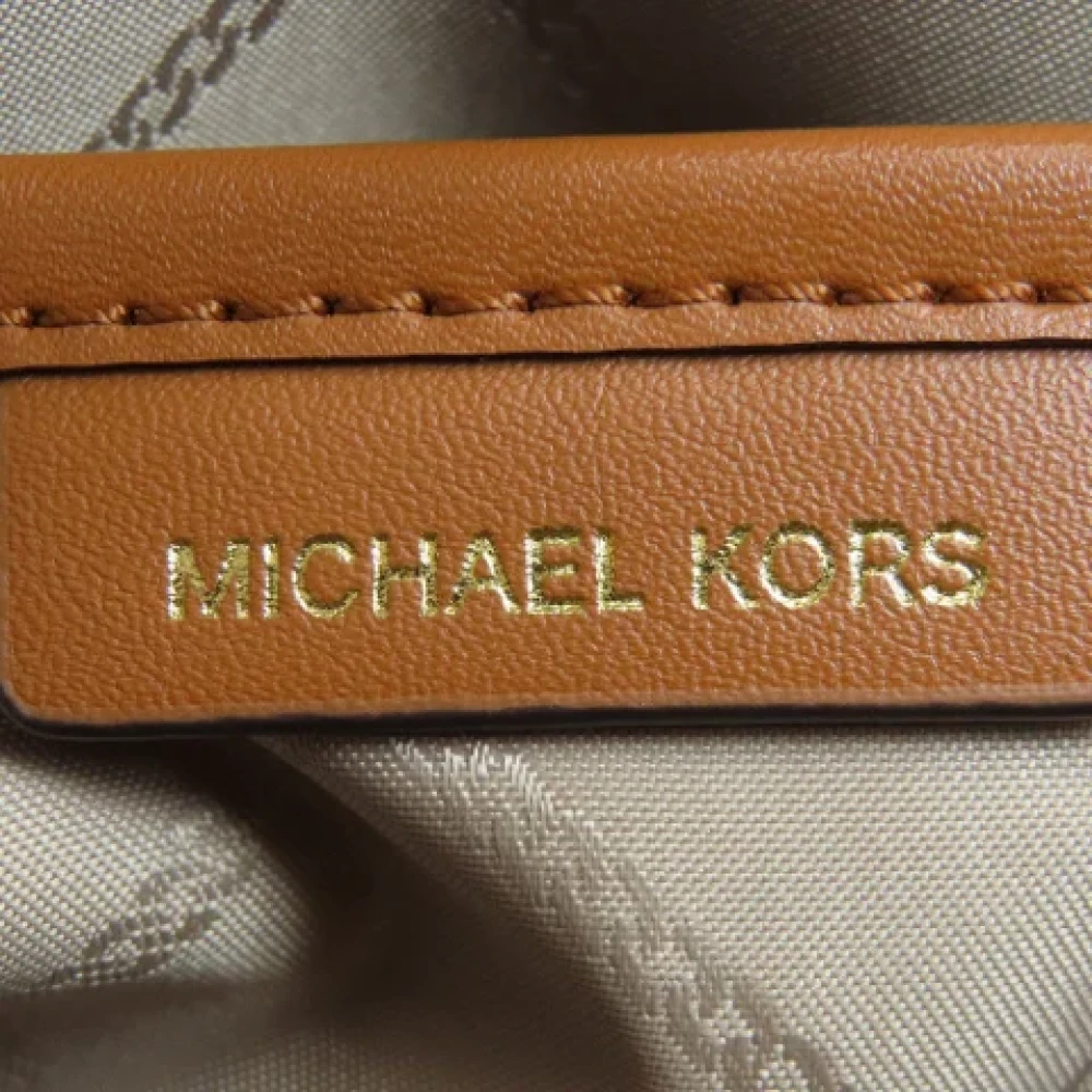 Michael Kors Pre-owned Plastic handbags Brown Dames