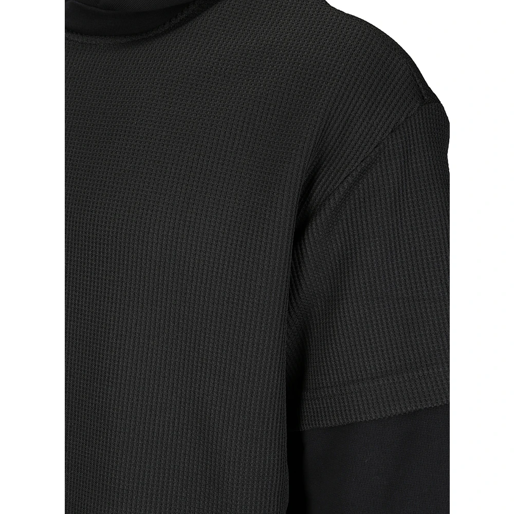 Heliot Emil Envelop Hoodie Sweatshirt Black Heren