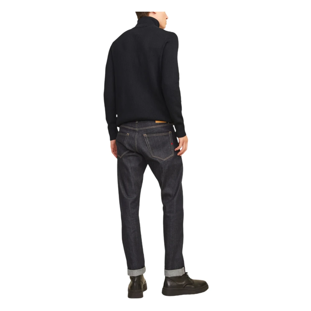 jack & jones Mannen Gebreide Kleding Collectie voor Herfst Winter Black Heren