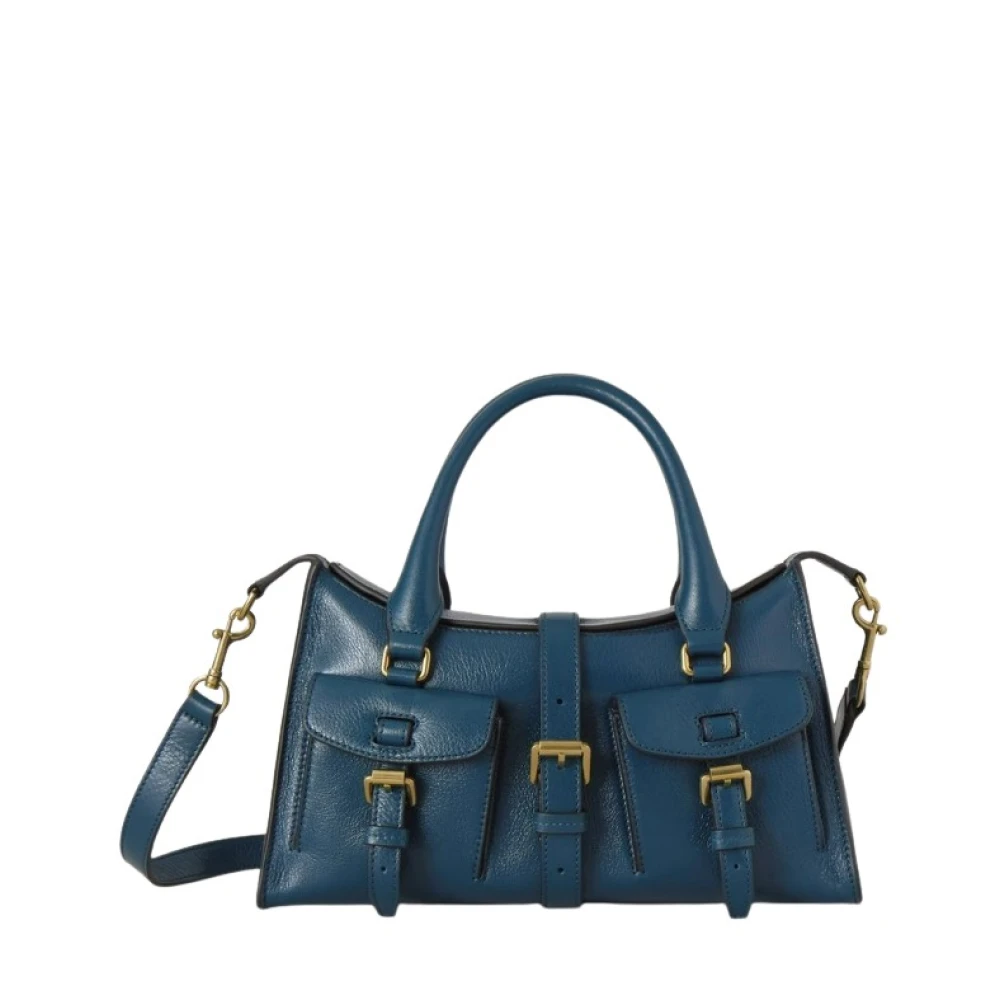 Mulberry Women's Blue Handbags, One Size, Small Roxanne