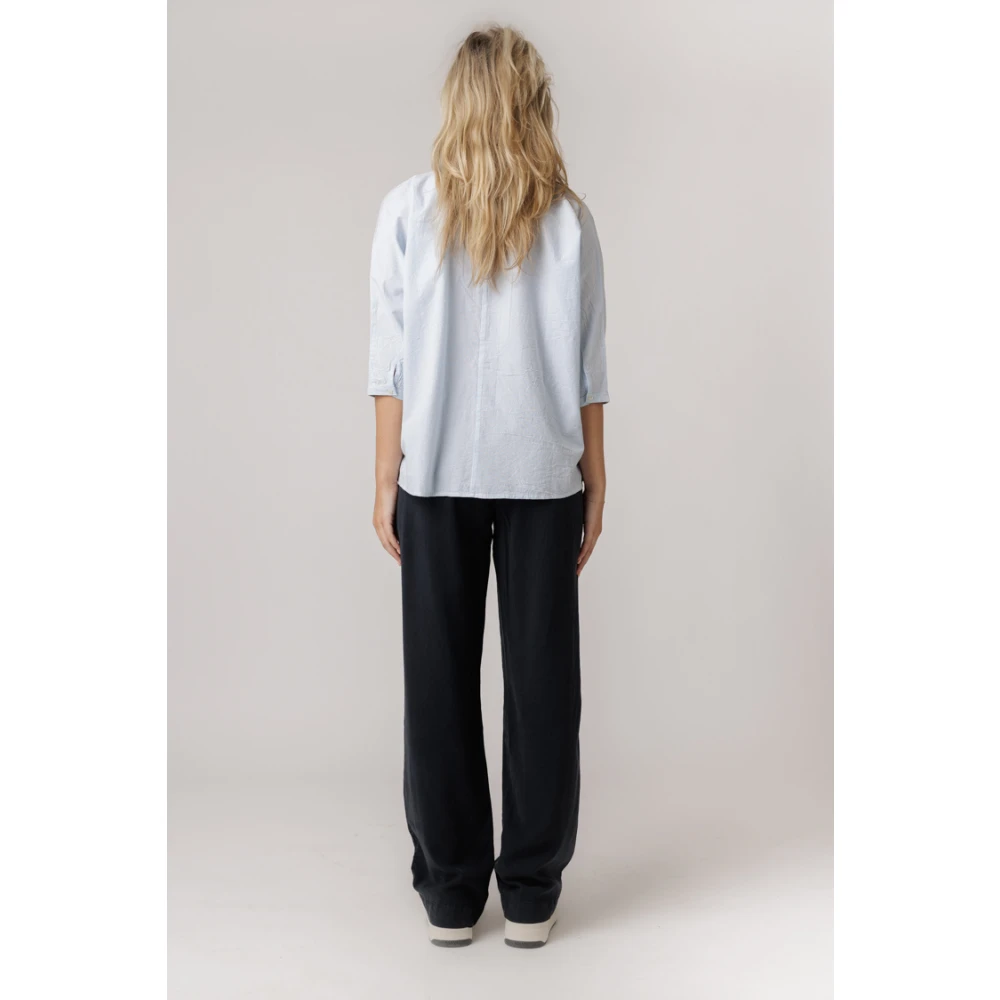 By-Bar BY BAR Norel Chambray Blouse 650 Light Blue Dames