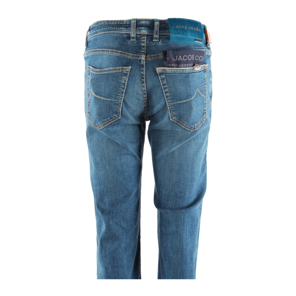 Jacob Cohën Slim Fit Blauwe Jeans Nick LTD Blue Dames