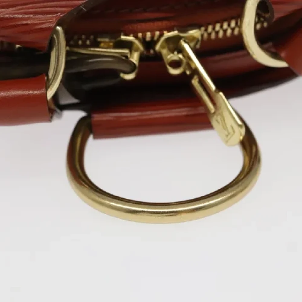 Louis Vuitton Vintage Pre-owned Leather backpacks Brown Dames