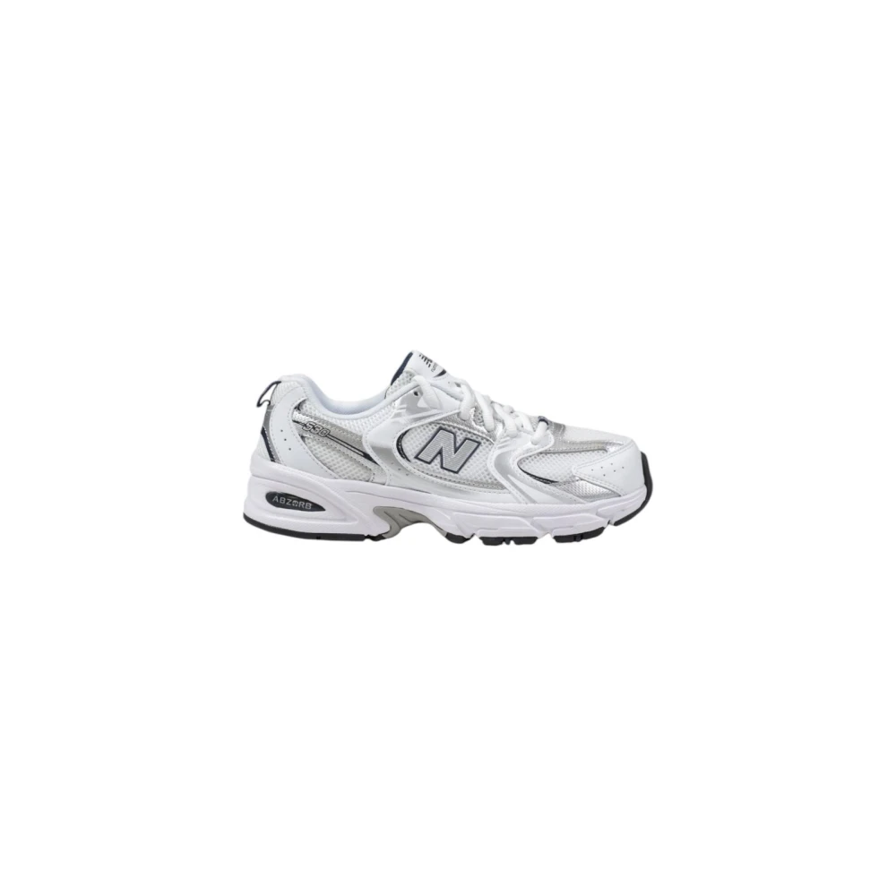 New Balance Vrouw Grijs Lace-Up Rubber Sole Sneakers