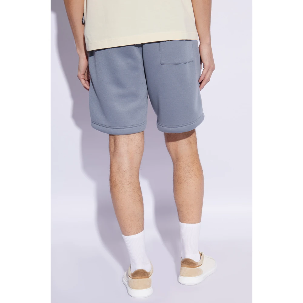 Palm Angels Logo shorts Gray Heren