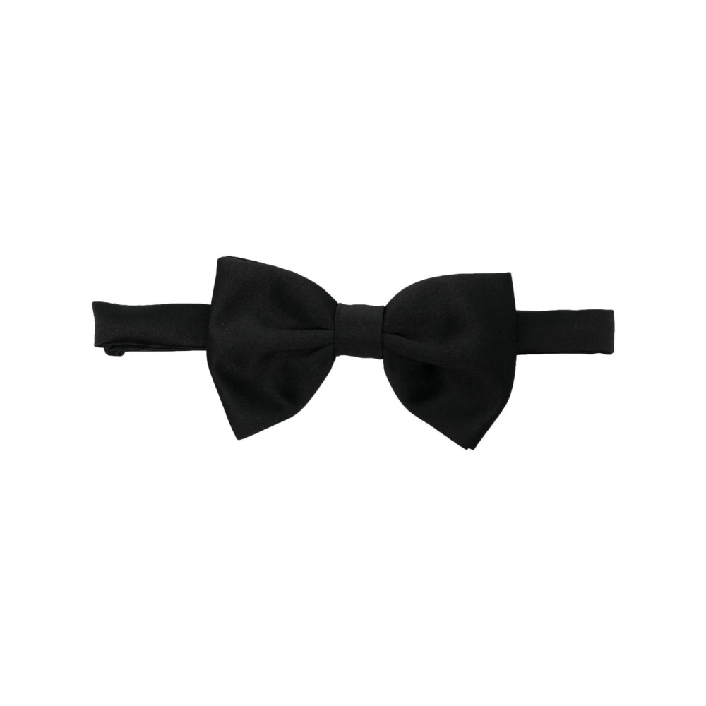 Tagliatore 0205 Stropdassen Zwart Black Heren