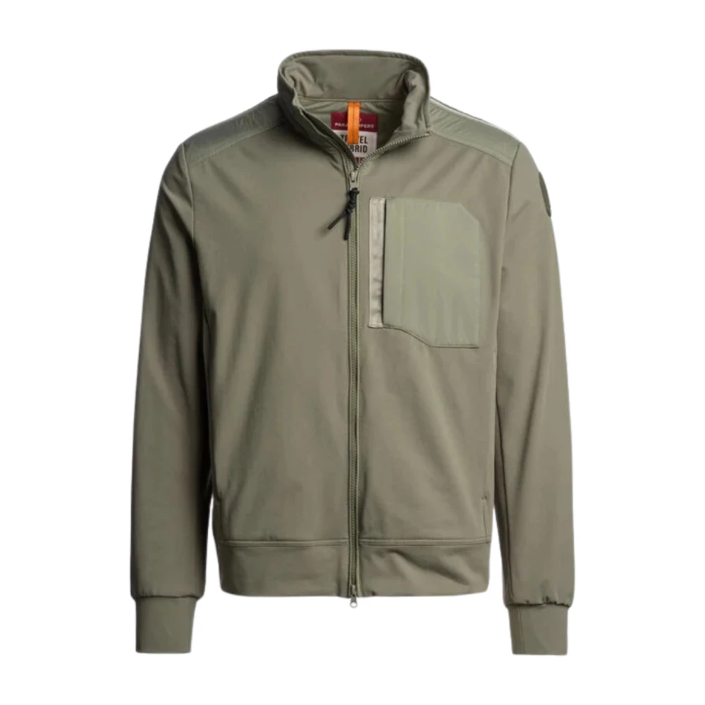 Parajumpers Men's Green Douglas Hybrid Sweat