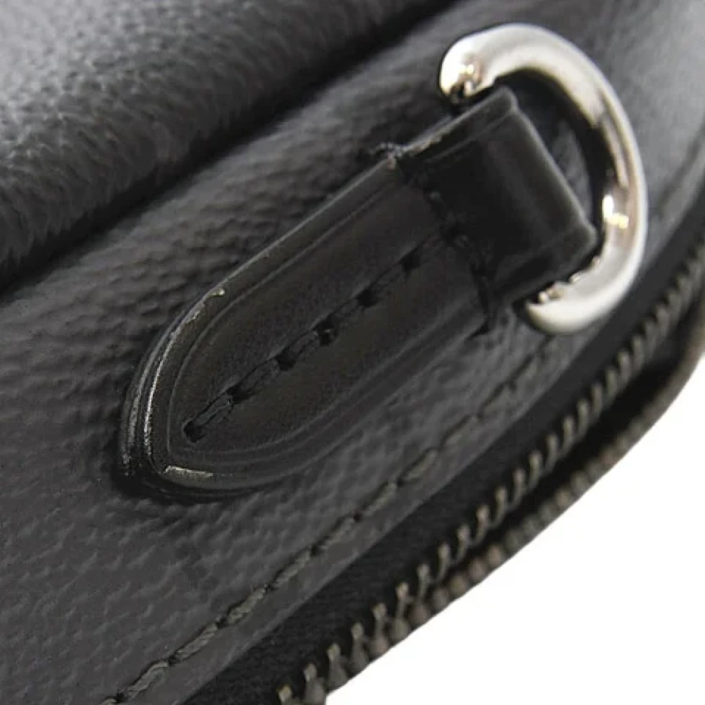 Louis Vuitton Vintage Pre-owned Canvas shoulder-bags Black Heren