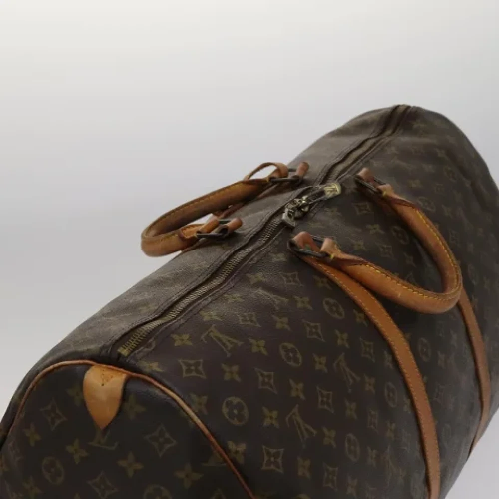 Louis Vuitton Vintage Pre-owned Canvas travel-bags Brown Dames