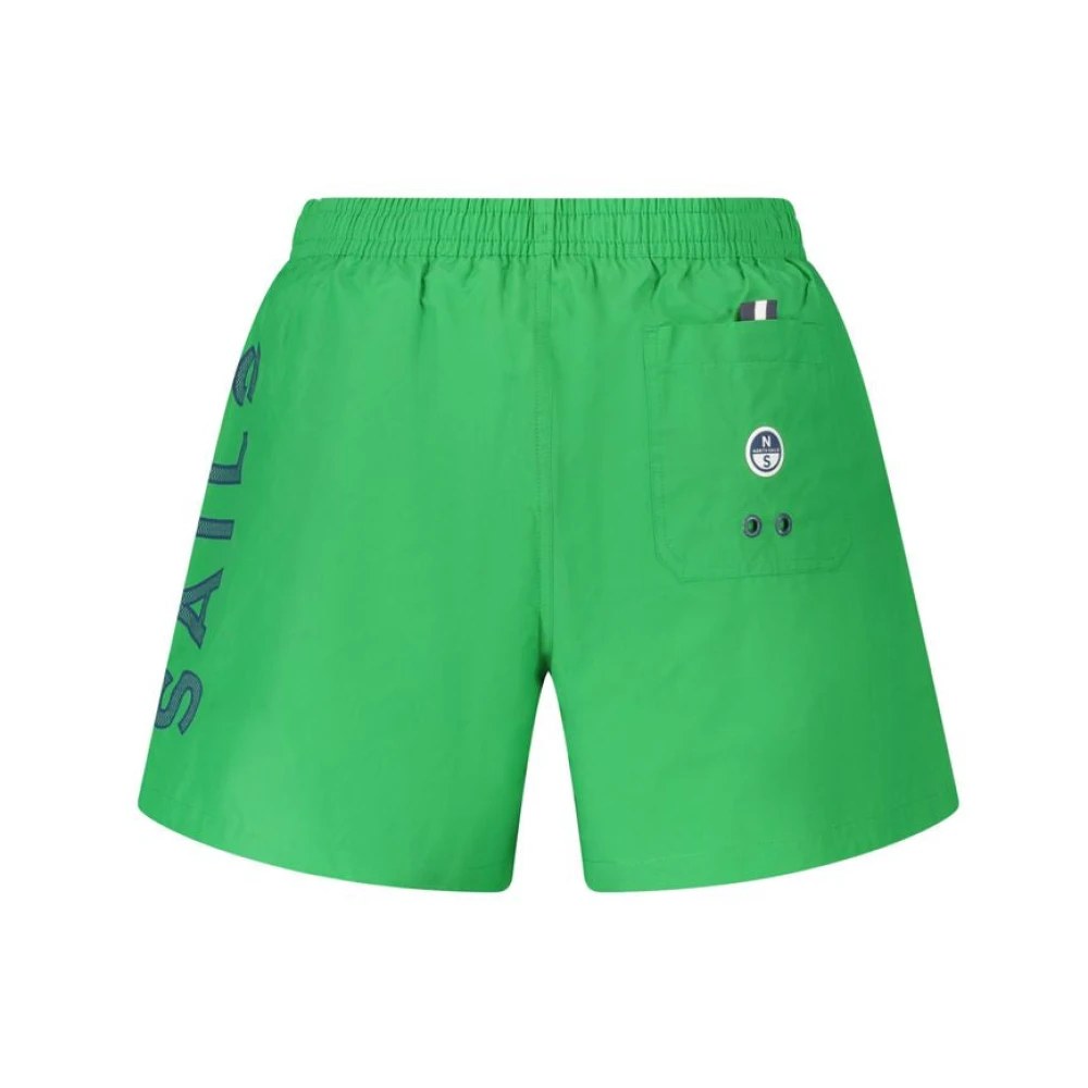 North Sails - Boxer Mare Con Stampa Verticale - Immagine 4