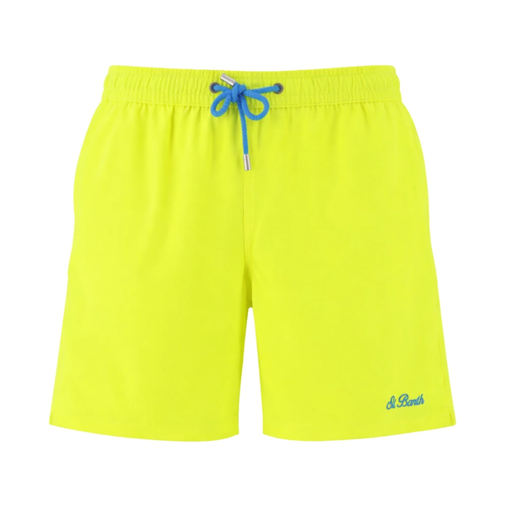 Mc2 Saint Barth Men's Yellow Beachwear, 2XL, Boxer