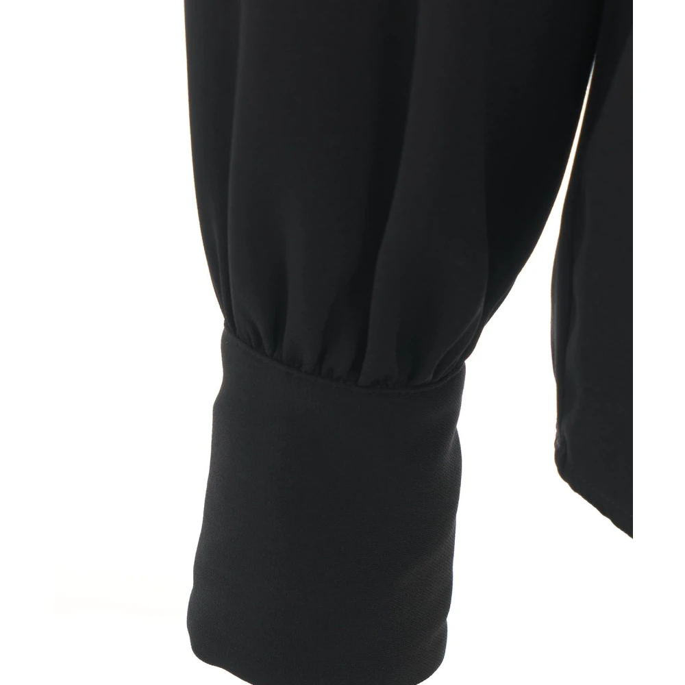 Liu Jo Blouse met cut-outs in crêpe Black Dames