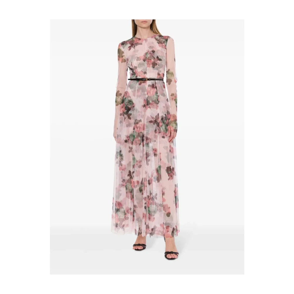 Philosophy di Lorenzo Serafini Elegante Zwarte Cocktailjurk Multicolor Dames