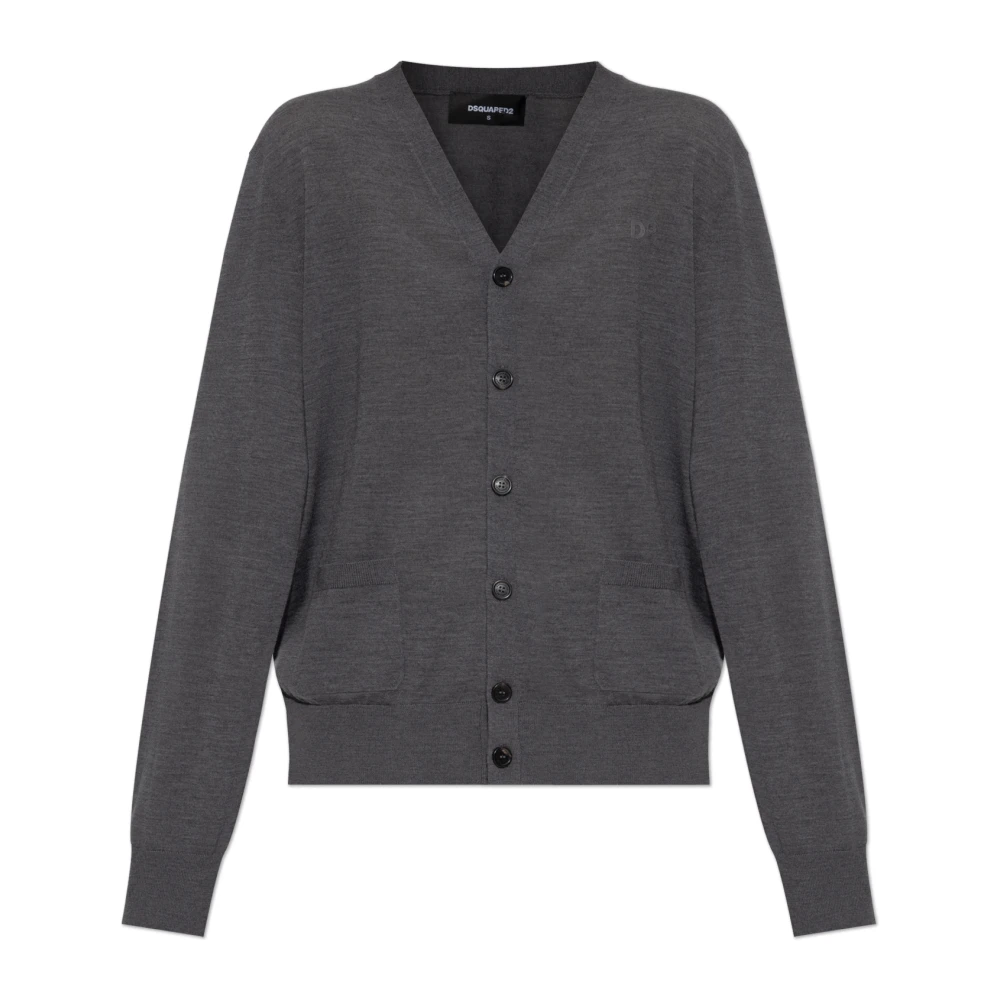 Dsquared2 Grå Ull Kofta